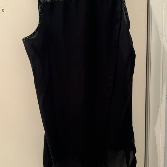 Noisy May Black Button Down Vest Top - Picture 4 of 8